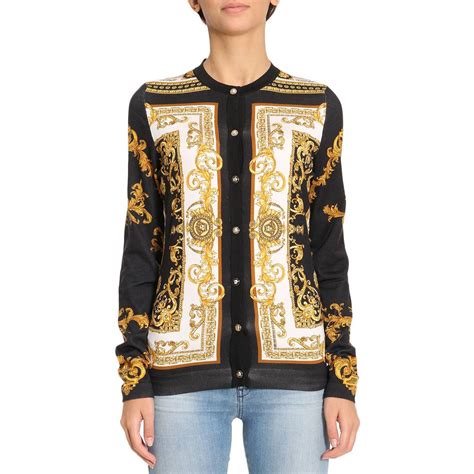 versace cardign|Versace cardigan women's.